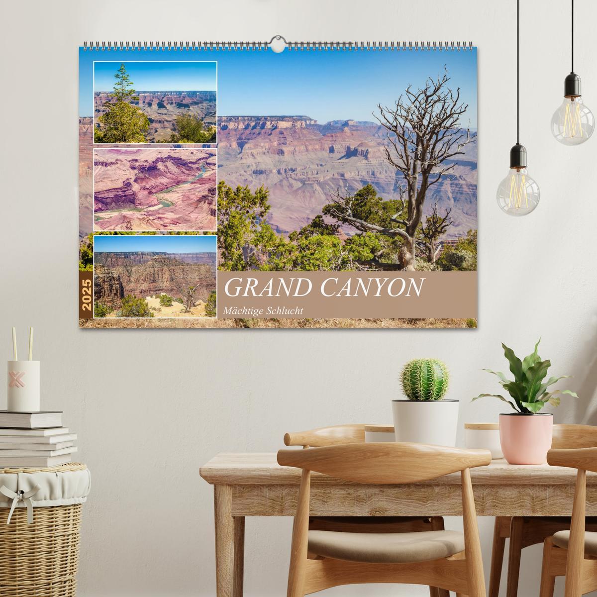 Bild: 9783383903007 | GRAND CANYON Mächtige Schlucht (Wandkalender 2025 DIN A2 quer),...