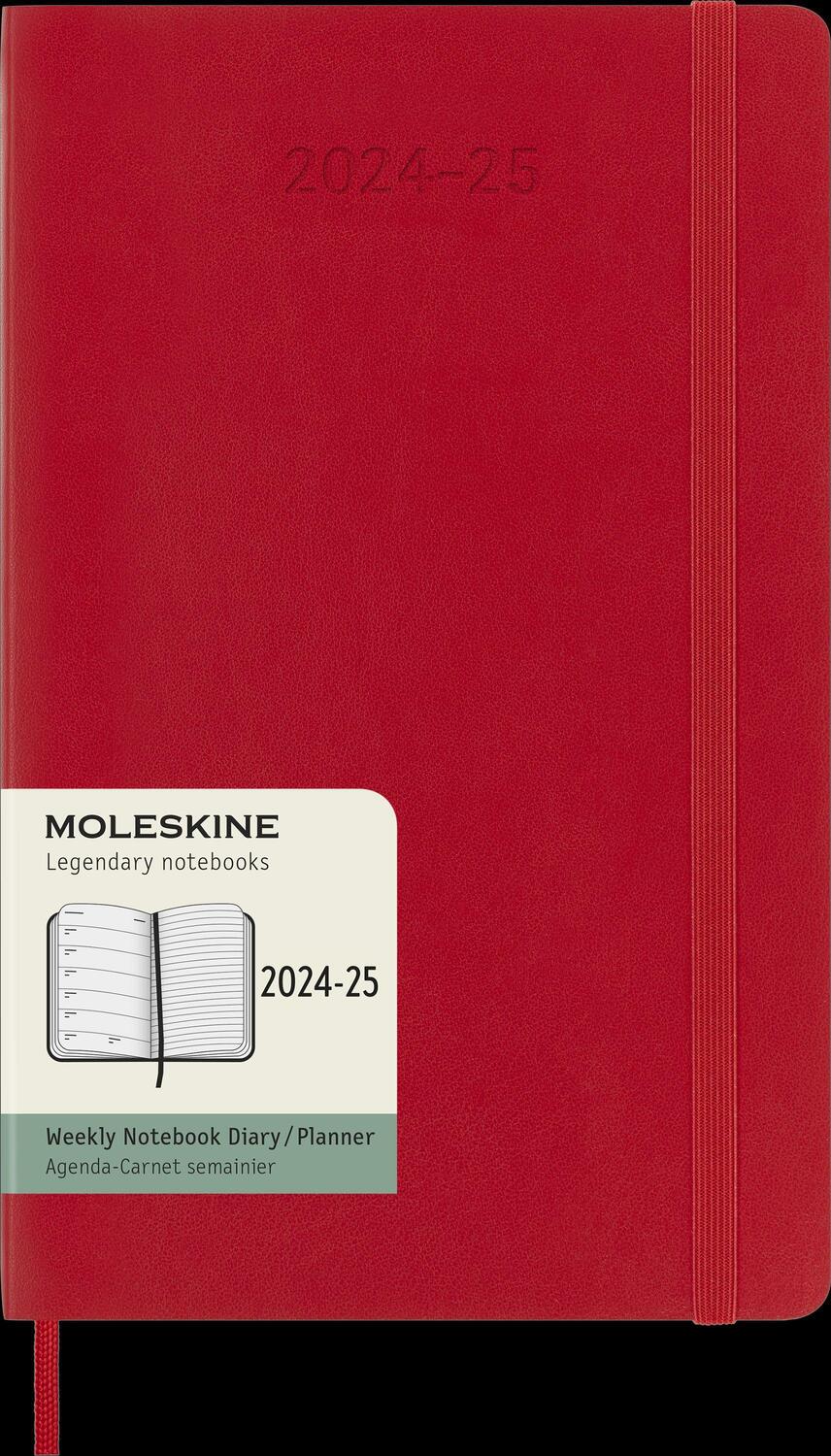 Bild: 8056999270605 | Moleskine 18 Monate Wochen Notizkalender 2024/2025, Large/A5, 1 Wo...