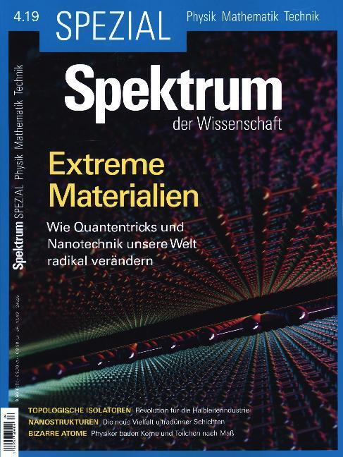Cover: 9783958923768 | Extreme Materialien | Taschenbuch | 2019 | Spektrum der Wissenschaft