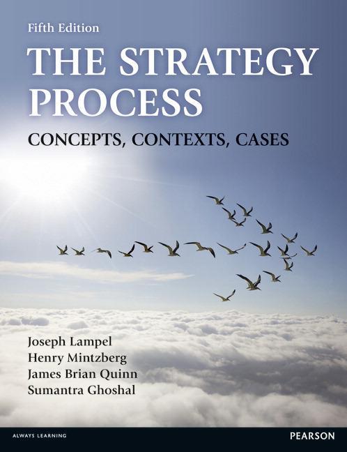 Cover: 9780273716280 | Strategy Process, The | Concepts, Contexts, Cases | Lampel (u. a.)