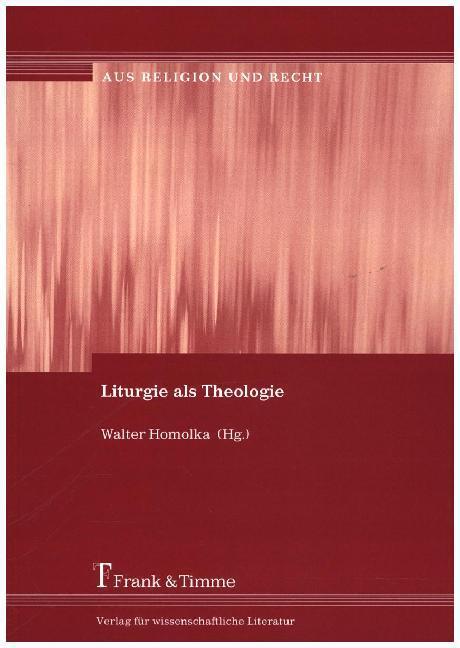 Cover: 9783865960085 | Liturgie als Theologie | Das Gebet als Zentrum im jüdischen Denken
