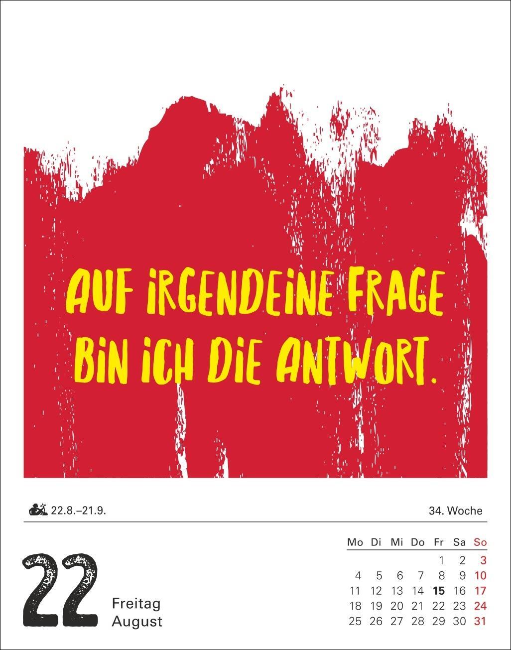Bild: 9783840034480 | Lange Rede kurzer Gin Tagesabreißkalender 2025 - Der Sprüche-Kalender