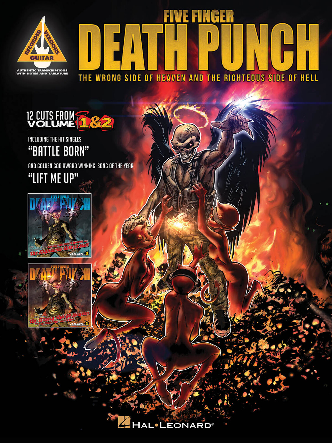 Cover: 888680013240 | Five Finger Death Punch | Guitar Recorded Version | Hal Leonard