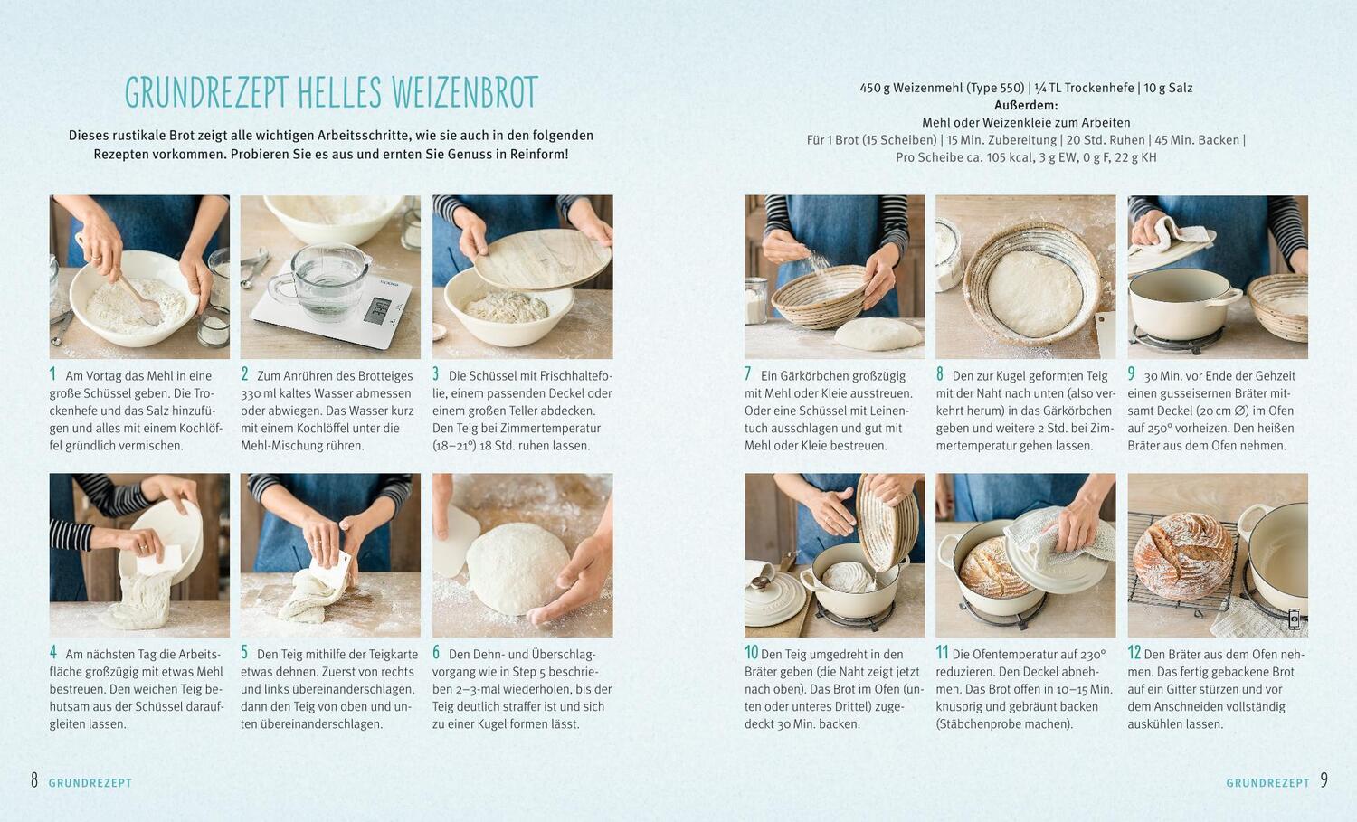 Bild: 9783833861604 | Brote ohne Kneten | No-Knead-Breads | Anne-Katrin Weber | Taschenbuch