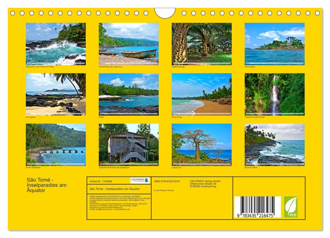 Bild: 9783435216475 | São Tomé - Inselparadies am Äquator (Wandkalender 2025 DIN A4...