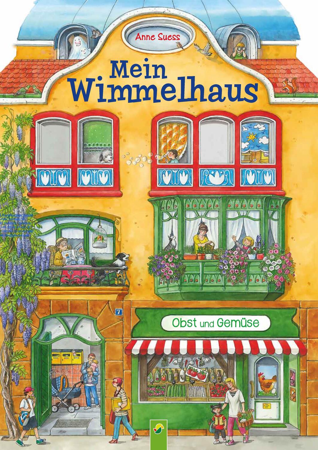 Cover: 9783849900991 | Mein Wimmelhaus | Mit Konturenstanzung, Guckfenstern und Türchen