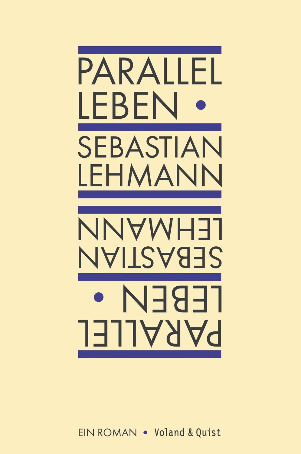 Cover: 9783863911850 | Parallel leben | Sebastian Lehmann | Buch | Leineneinband | Deutsch