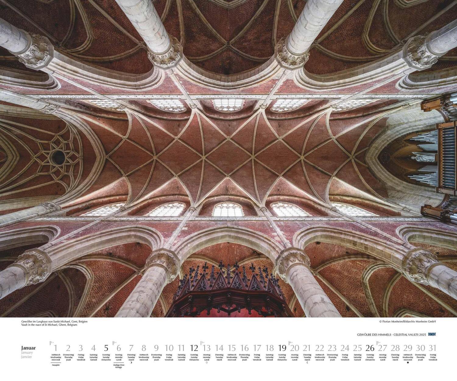 Bild: 4250809653433 | Gewölbe des Himmels 2025 - Decken in Kirchen und Sakral-Bauten -...
