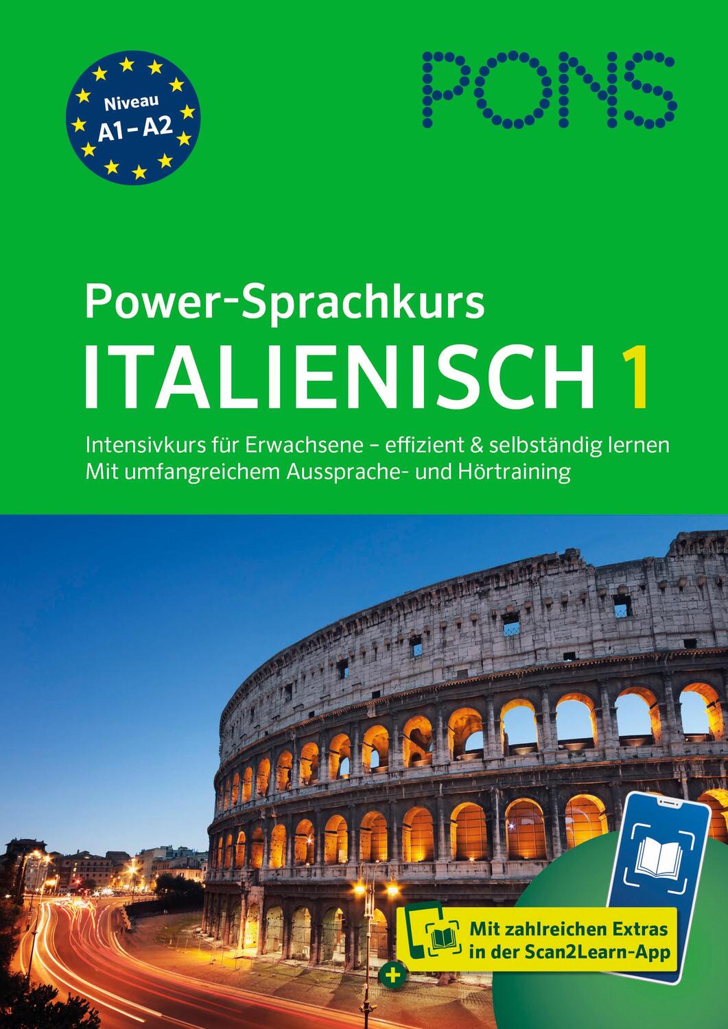 Cover: 9783125660151 | PONS Power-Sprachkurs Italienisch 1 | Taschenbuch | 256 S. | Deutsch