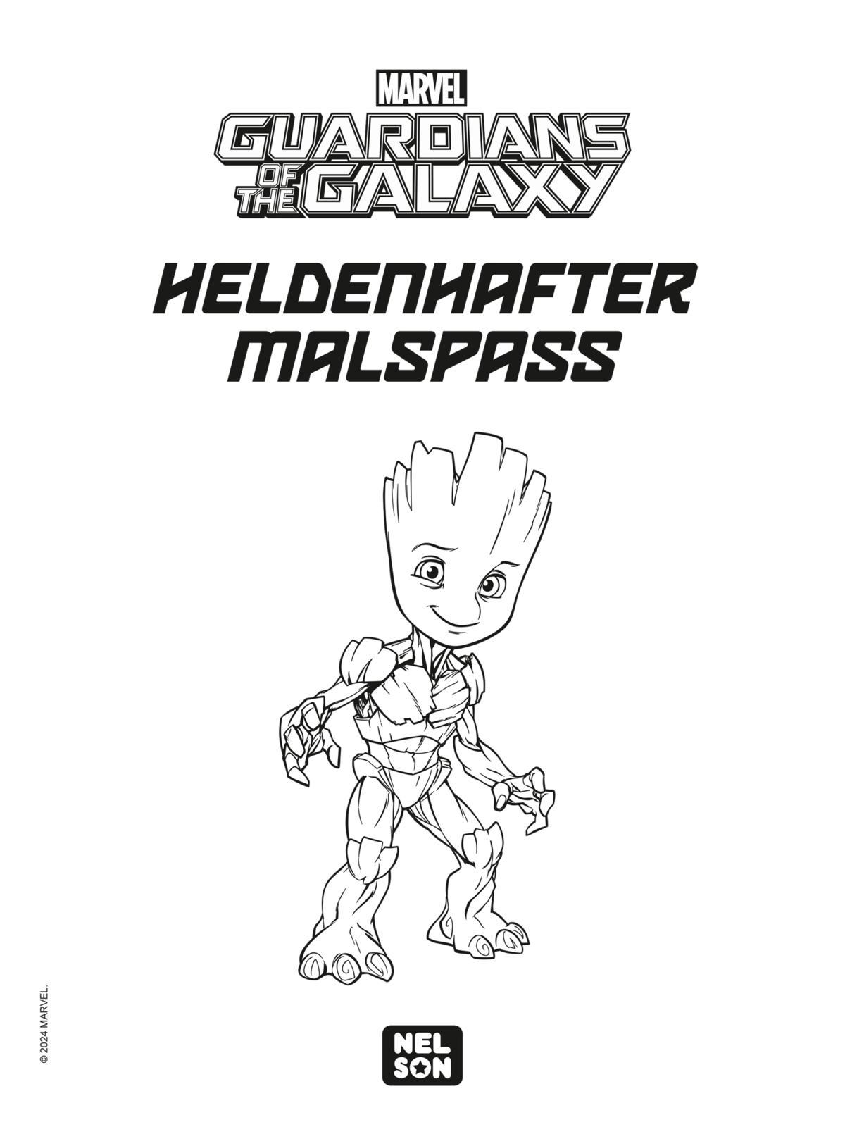 Bild: 9783845126791 | MARVEL: Guardians of the Galaxy: Heldenhafter Malspaß | Taschenbuch