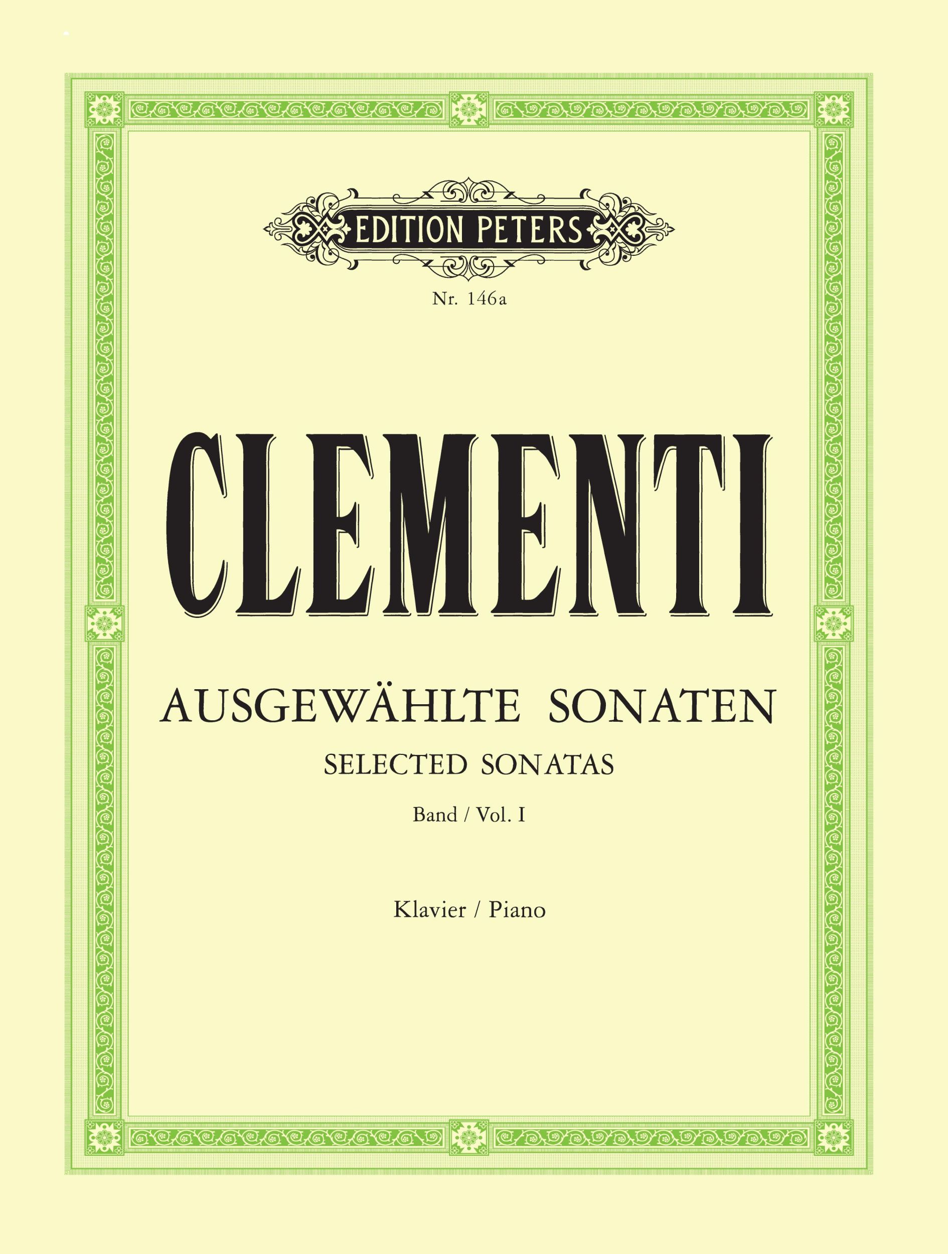 Cover: 9790014002145 | Selected Sonatas for Piano | Muzio Clementi | Taschenbuch | Buch