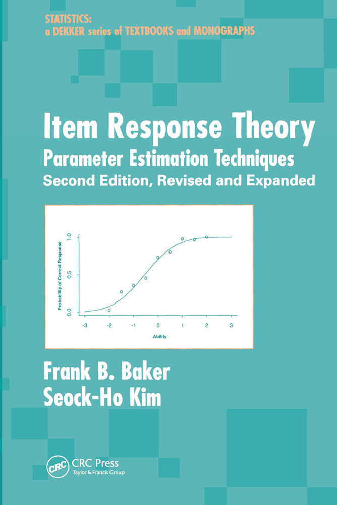 Cover: 9781032477923 | Item Response Theory | Parameter Estimation Techniques, Second Edition