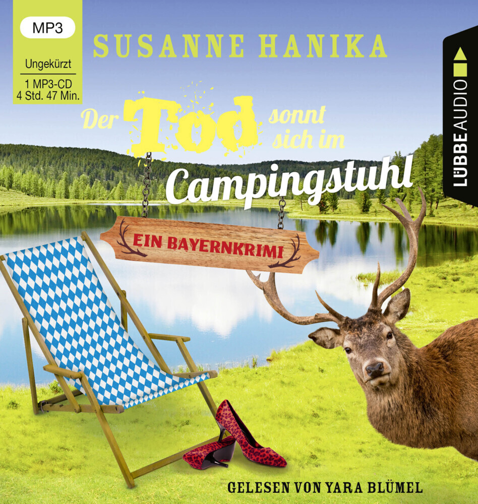 Cover: 9783785780381 | Der Tod sonnt sich im Campingstuhl, 1 Audio-CD, 1 MP3 | Susanne Hanika