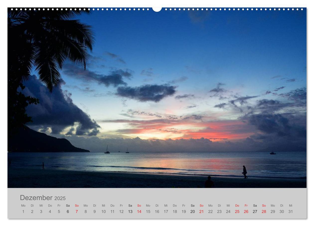 Bild: 9783435543601 | Lichtblicke - Seychellen (Wandkalender 2025 DIN A2 quer), CALVENDO...