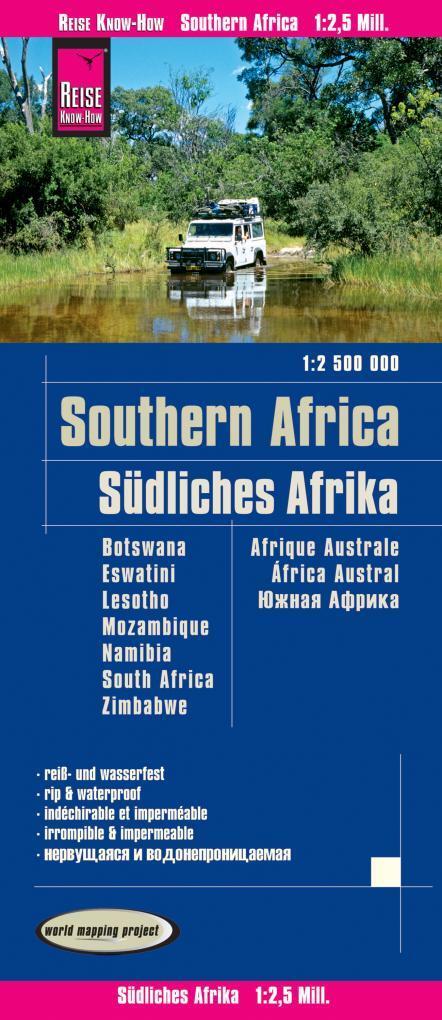 Cover: 9783831773992 | Reise Know-How Landkarte Southern Africa / Südliches Afrika 1 : 2...