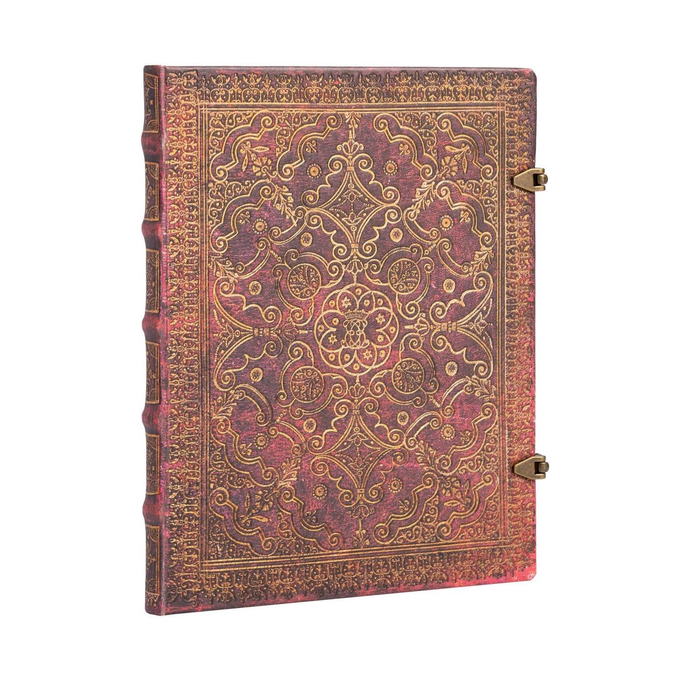 Cover: 9781439726860 | Paperblanks Carmine Equinoxe Hardcover Ultra Lined Clasp Closure...