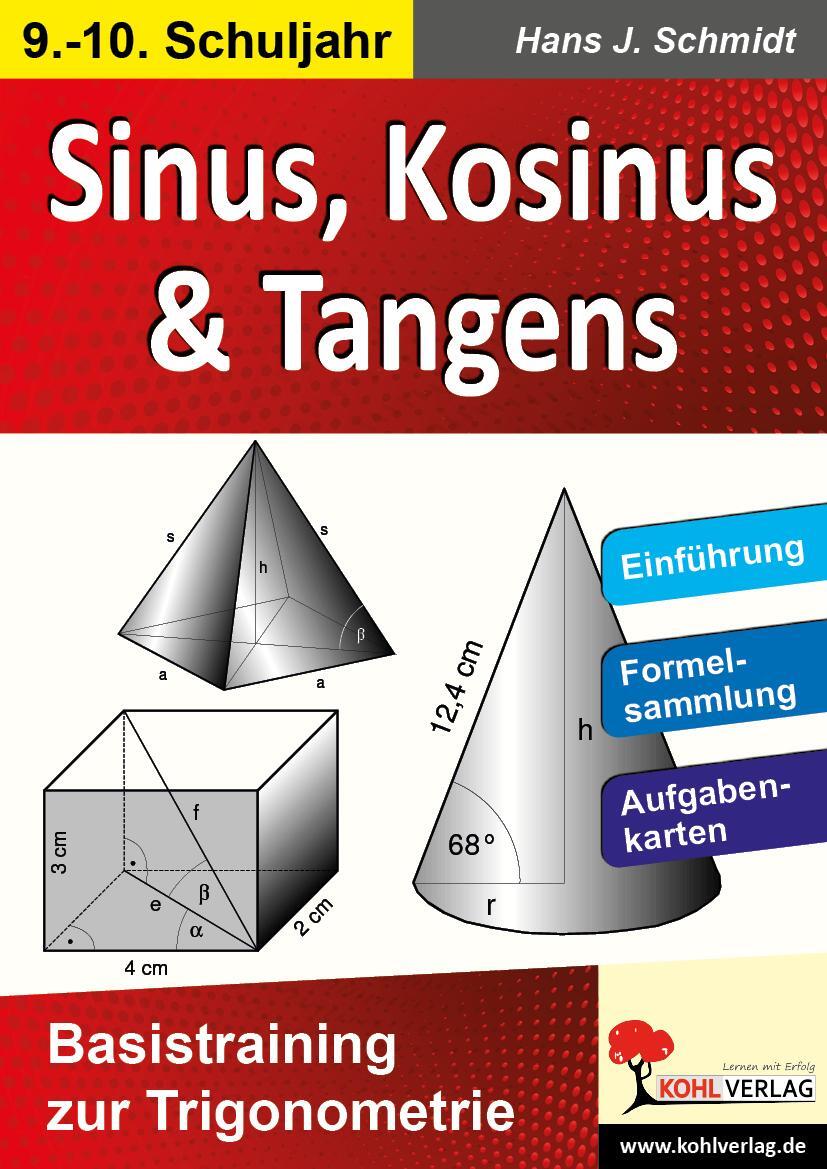 Cover: 9783866322967 | Sinus, Kosinus & Tangens Basistraining zur Trigonometrie | Schmidt