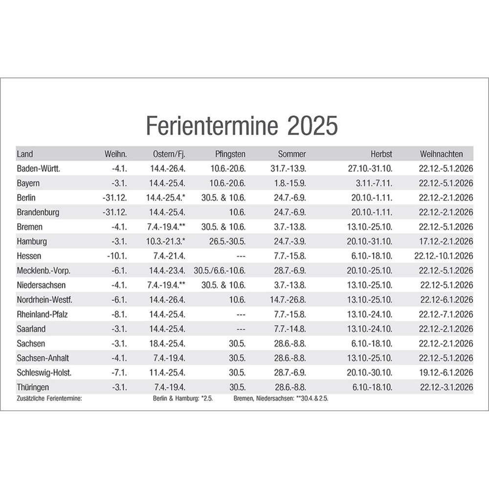 Bild: 9783754816851 | In deine Hand stell ich den Tag 2025 | Wochen-Aufstellkalender | 54 S.