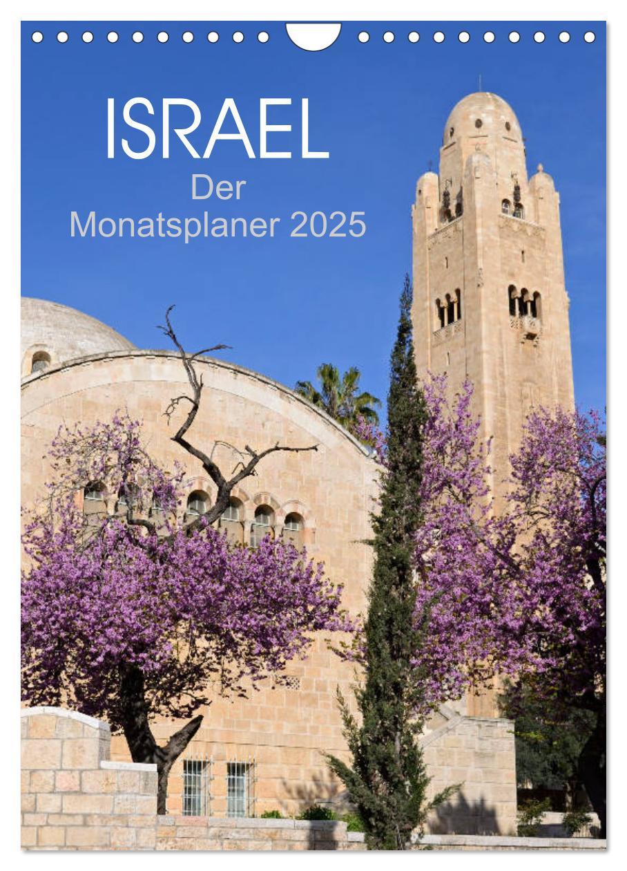 Cover: 9783435960620 | Israel - Der Monatsplaner 2025 (Wandkalender 2025 DIN A4 hoch),...