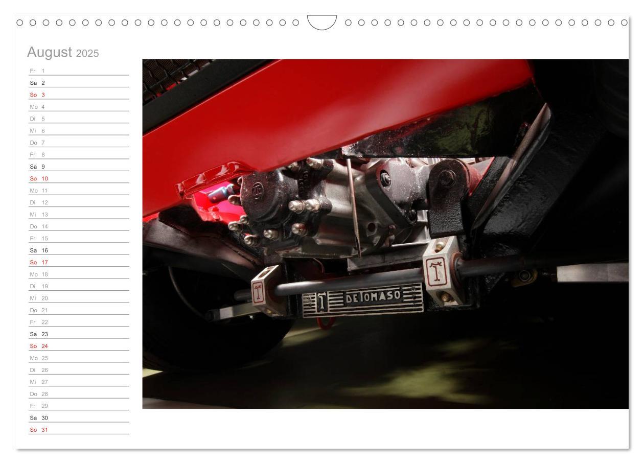 Bild: 9783435536948 | De Tomaso Pantera (Wandkalender 2025 DIN A3 quer), CALVENDO...