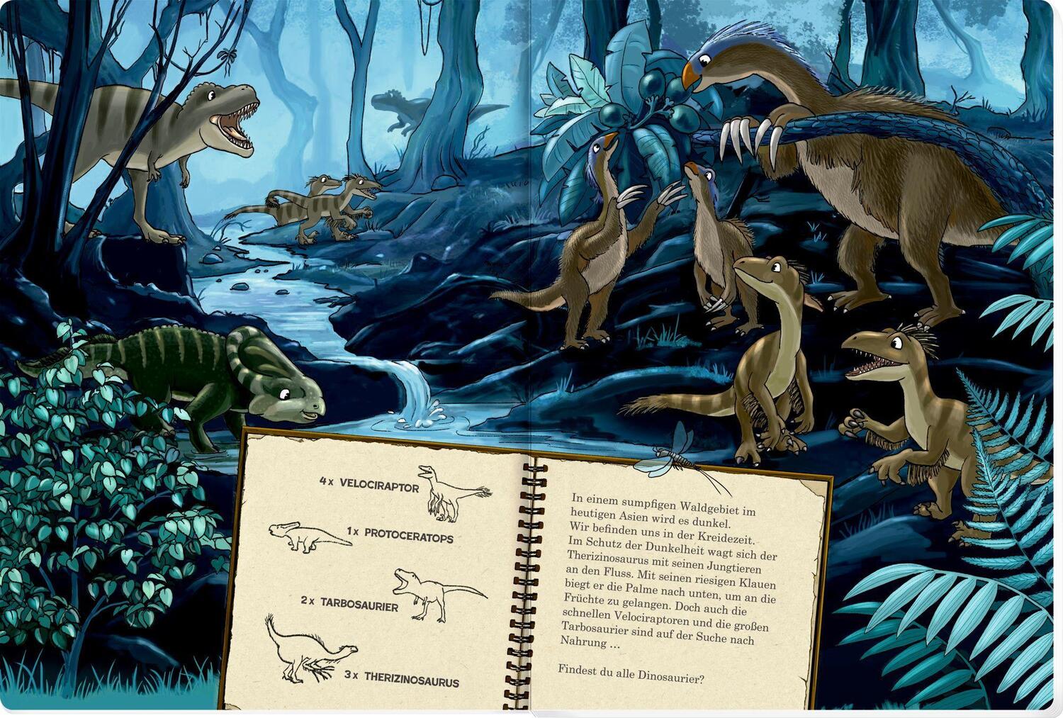 Bild: 9783649671701 | Mein riesengroßes Wimmel-Such-Buch: Dinosaurier &amp; Co. | Buch | 16 S.