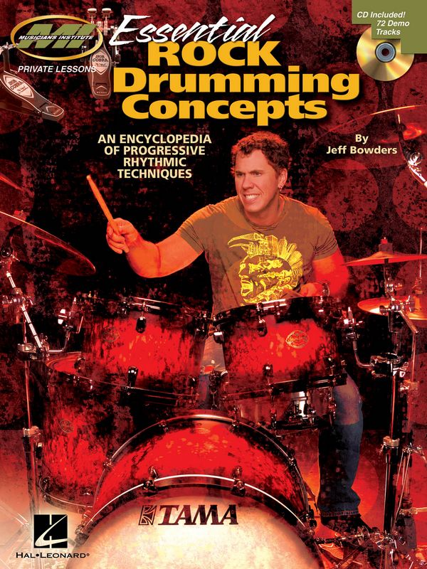 Cover: 9781458425348 | Essential Rock Drumming Concepts | Musicians Institute | Buch + CD