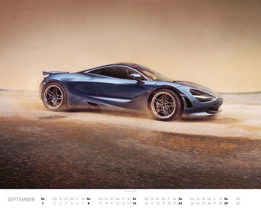 Bild: 9783966646635 | Supercars Kalender 2024 | Constantin Stein | Kalender | Spiralbindung
