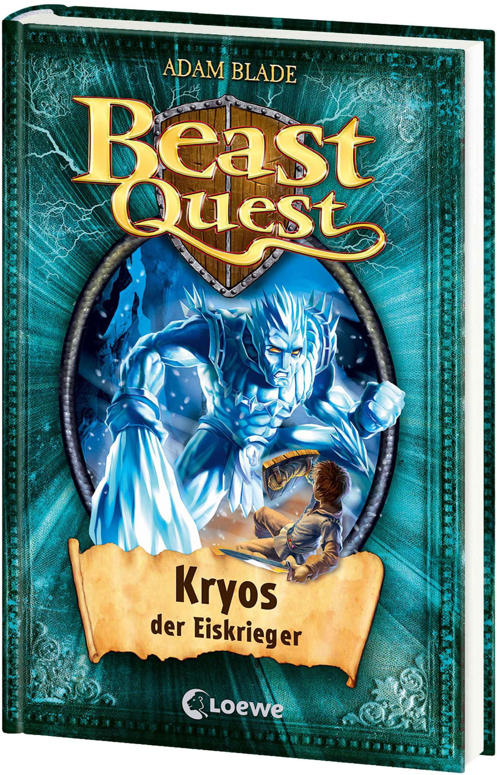 Cover: 9783785576427 | Beast Quest 28. Kryos, der Eiskrieger | Band 28 | Adam Blade | Buch