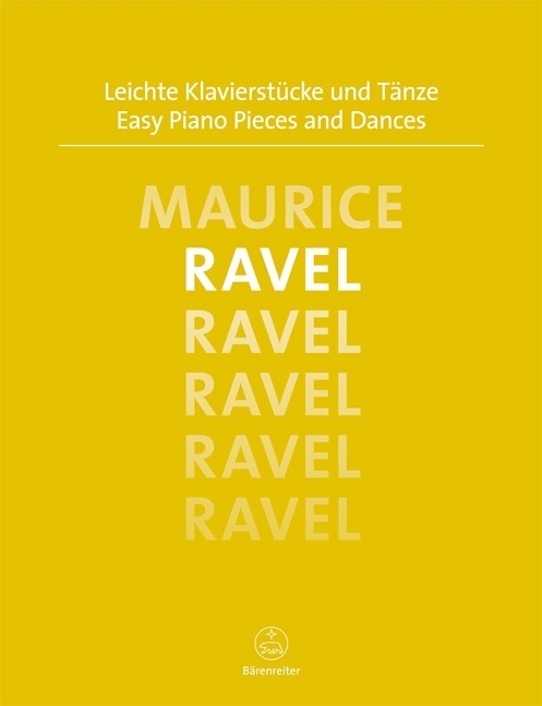 Cover: 9790006540938 | Leichte Klavierstücke und Tänze | Deutsch-englisch | Maurice Ravel