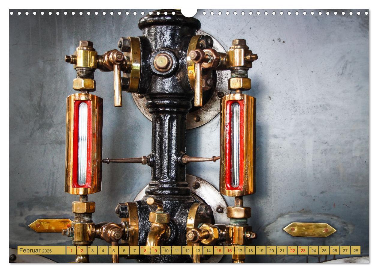 Bild: 9783435100750 | Dampfmaschinen - Technik (Wandkalender 2025 DIN A3 quer), CALVENDO...