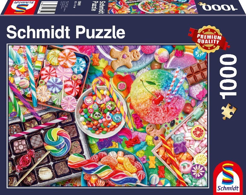 Cover: 4001504589615 | Candylicious (Puzzle) | Spiel | In Spielebox | 2020 | Schmidt