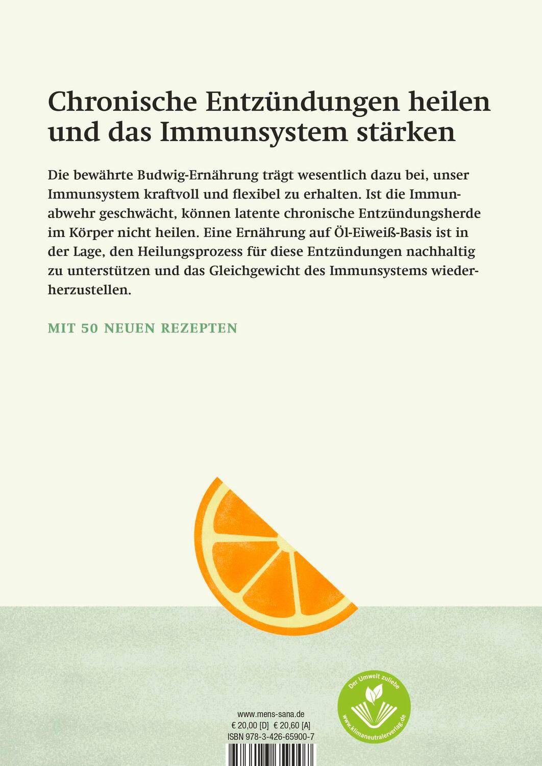 Rückseite: 9783426659007 | Wissen, was stärkt | Dr. Johanna Budwig-Stiftung | Taschenbuch | 2022