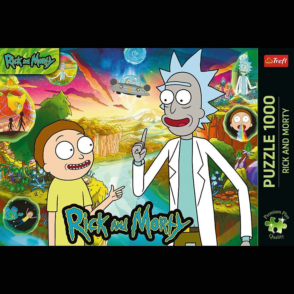 Cover: 5900511108385 | Rick and Morty | Spiel | In Spielebox | 10838 | 2024 | Trefl