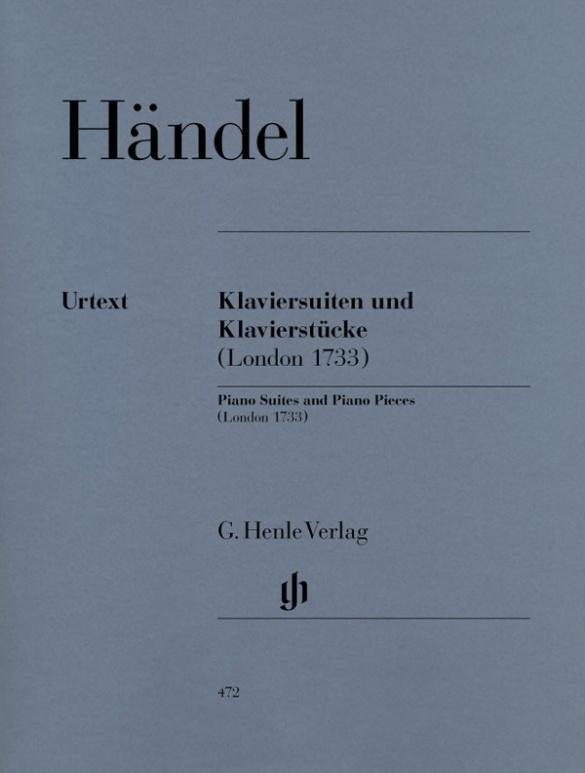 Cover: 9790201804729 | Händel, Georg Friedrich - Klaviersuiten und Klavierstücke (London...