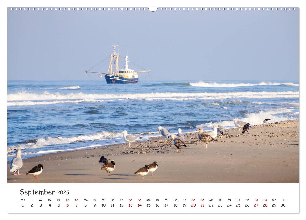 Bild: 9783435179763 | Dünen und Meer Nordseemomente (Wandkalender 2025 DIN A2 quer),...