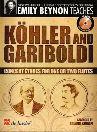 Cover: 9789043128155 | Köhler and Gariboldi, für ein oder zwei Flöten, m. Audio-CD | 2010