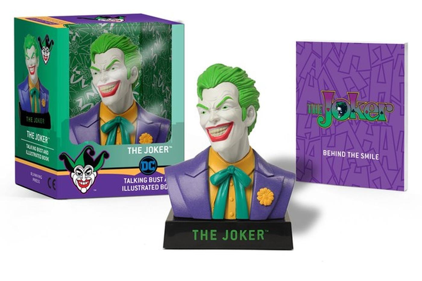 Cover: 9780762494088 | The Joker Talking Bust and Illustrated Book [With Book(s)] | Manning