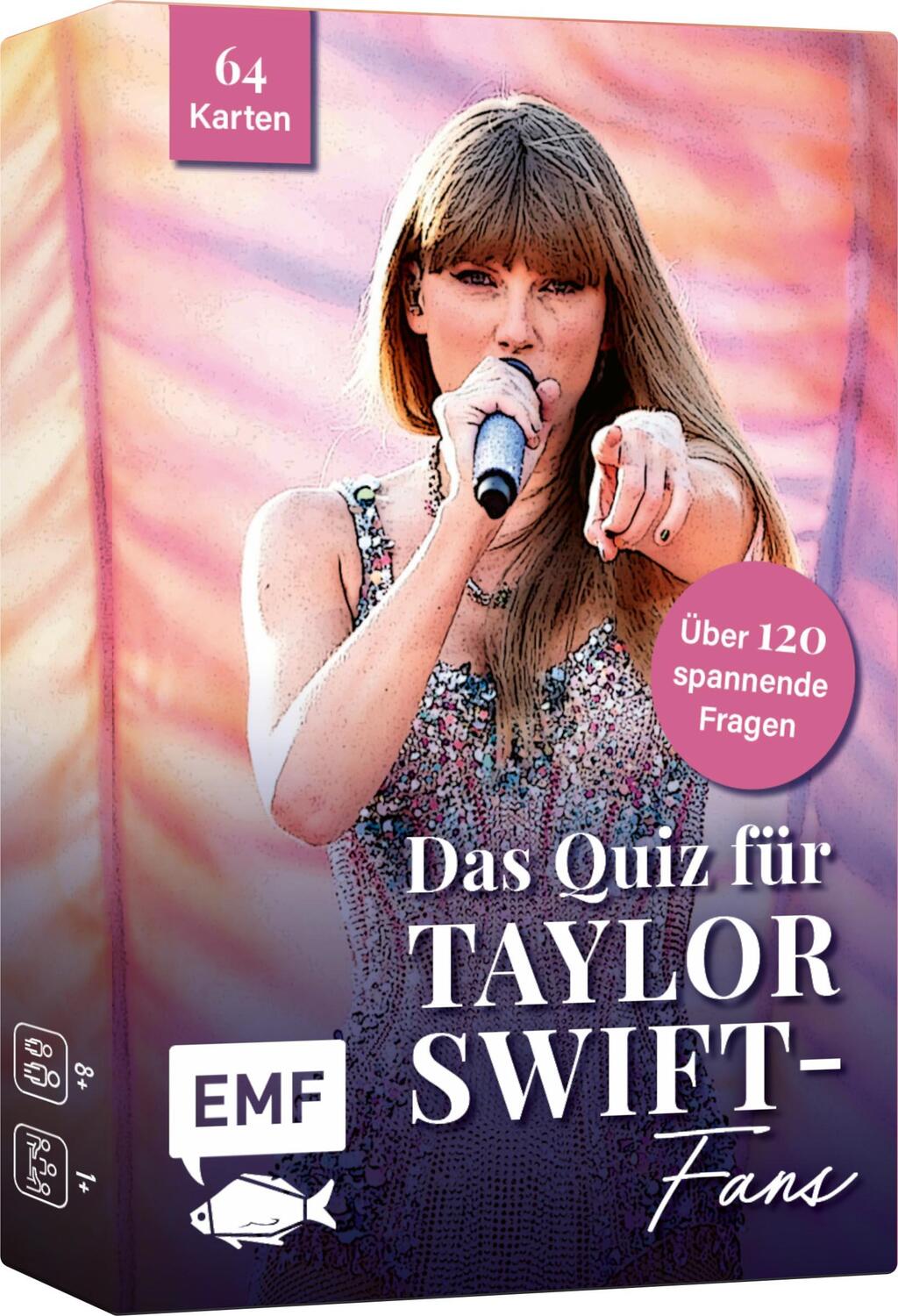 Cover: 4260478342828 | Kartenspiel: Das inoffizielle Quiz für Taylor Swift-Fans | Kemler