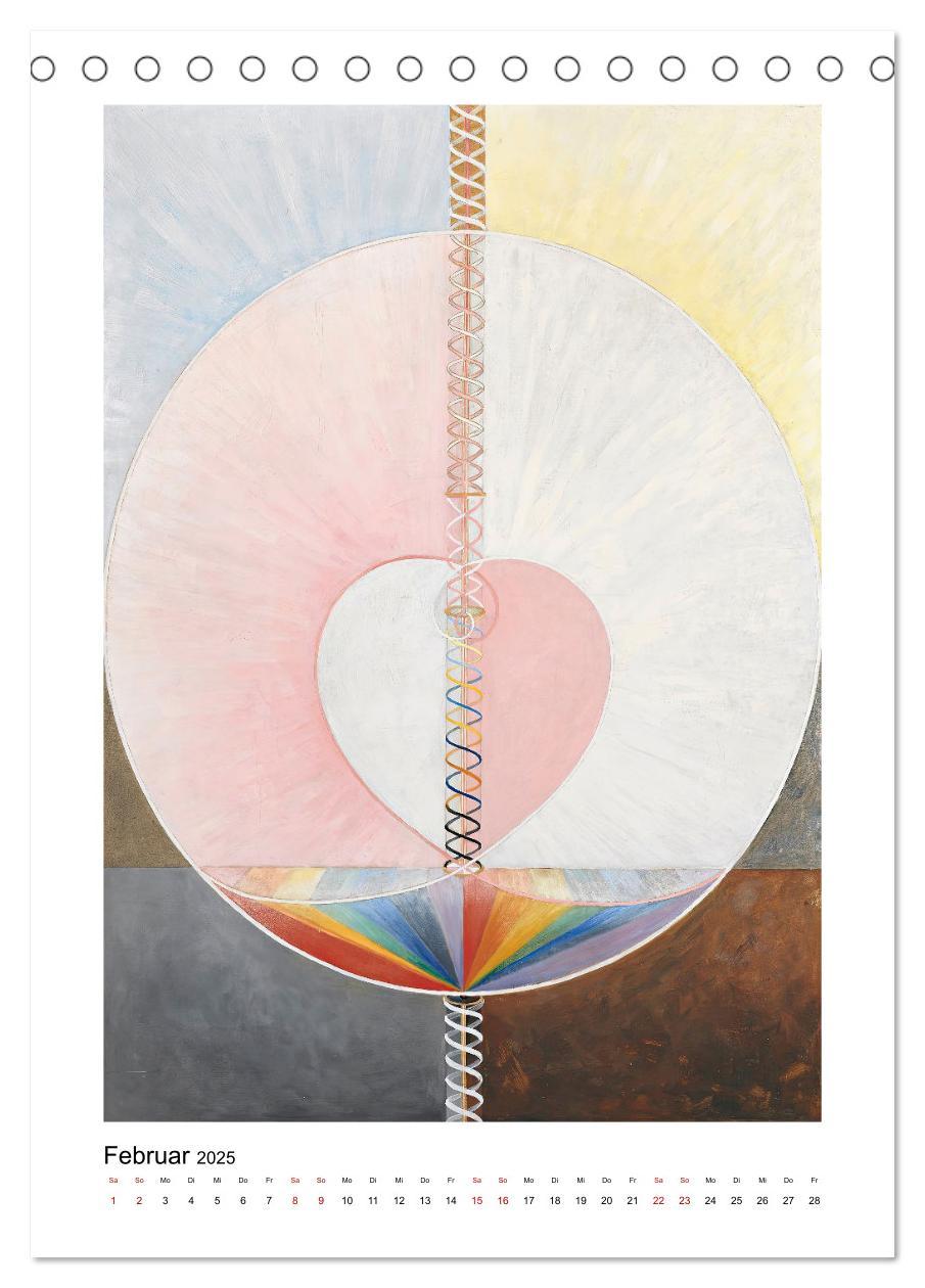 Bild: 9783383968365 | Hilma af Klint - Ein Jahr voller mystischer Kunst (Tischkalender...