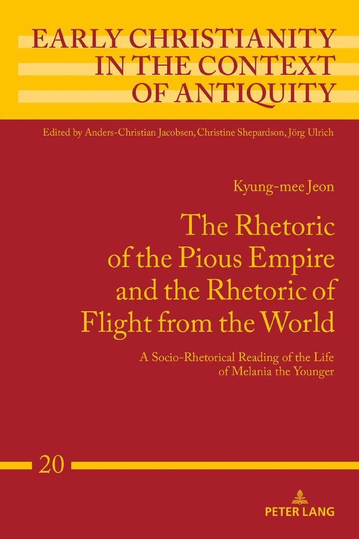 Cover: 9783631770399 | The Rhetoric of the Pious Empire and the Rhetoric of Flight from...