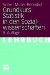 Cover: 9783531180359 | Grundkurs Statistik in den Sozialwissenschaften | Müller-Benedict