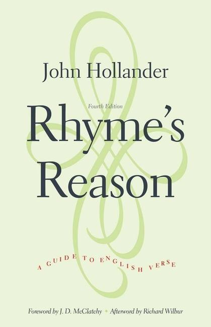 Cover: 9780300206296 | Rhyme's Reason | A Guide to English Verse | John Hollander | Buch