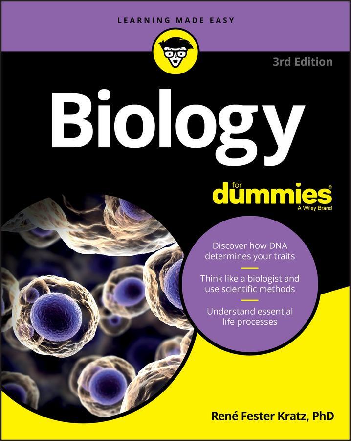 Cover: 9781119345374 | Biology For Dummies | Rene Fester Kratz | Taschenbuch | 416 S. | 2017