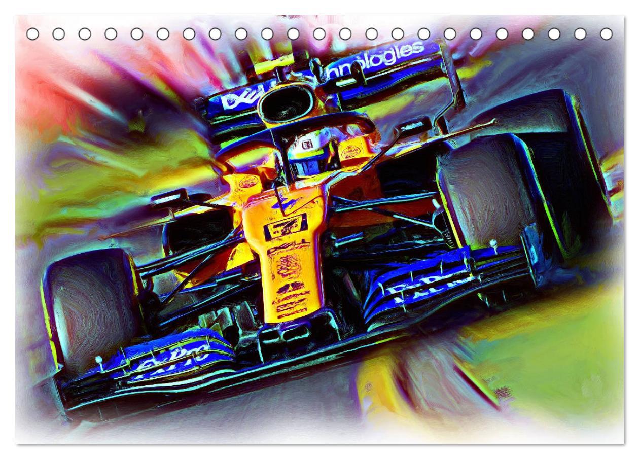 Bild: 9783435243266 | Faszinierende Formel 1 (Tischkalender 2025 DIN A5 quer), CALVENDO...