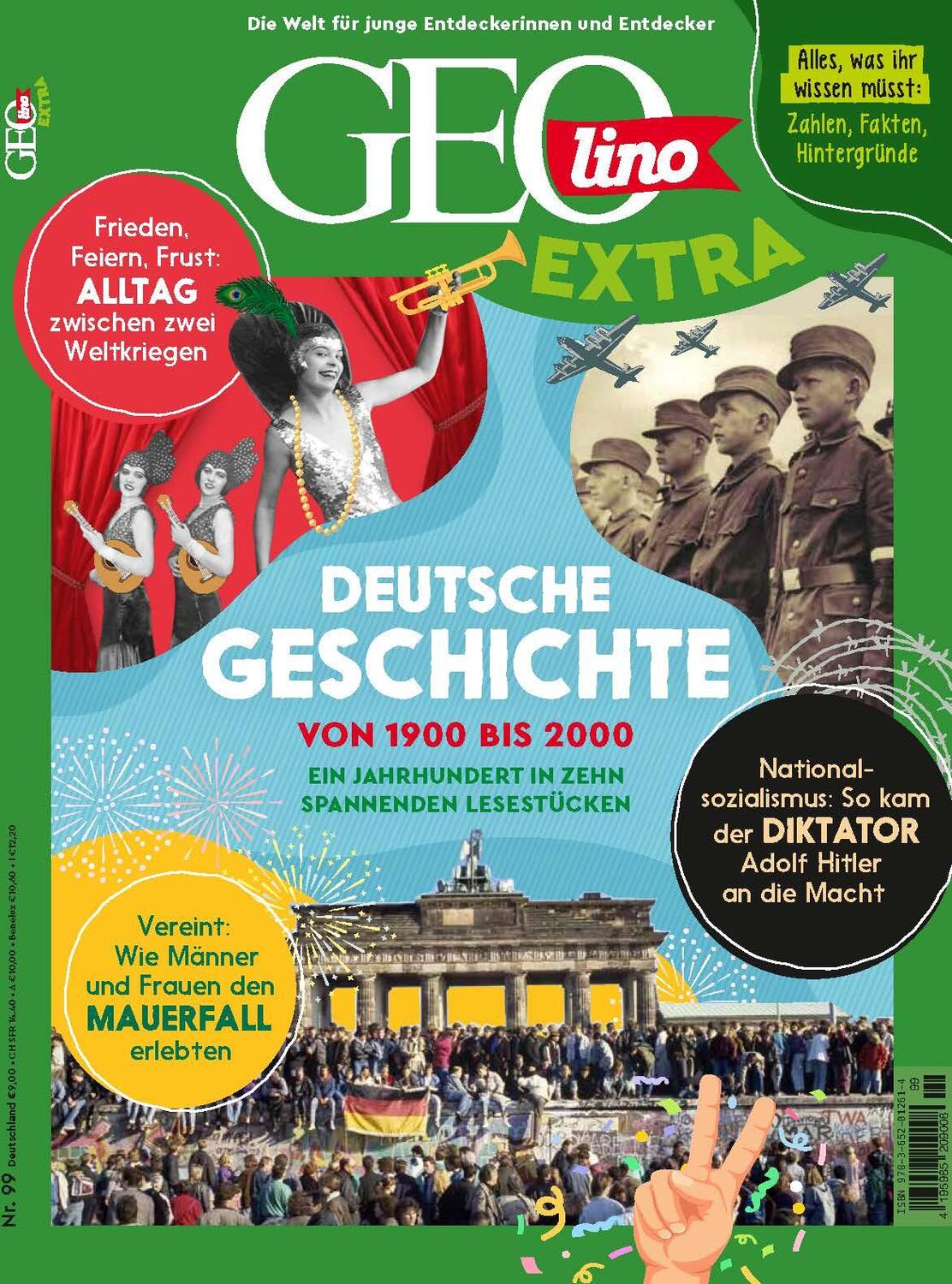 Cover: 9783652012614 | GEOlino extra 99/2023 - Deutsche Geschichte | Juliane van Treeck