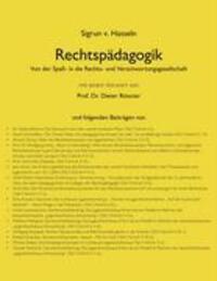 Cover: 9783833436383 | Rechtspädagogik | Sigrun Von Hasseln | Taschenbuch | Paperback | 2006