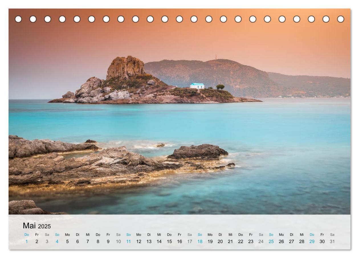 Bild: 9783435104505 | Insel Kos - Badeparadies der Südägäis (Tischkalender 2025 DIN A5...