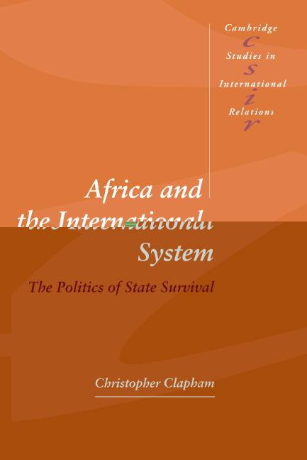 Cover: 9780521576680 | Africa and the International System | The Politics of State Survival