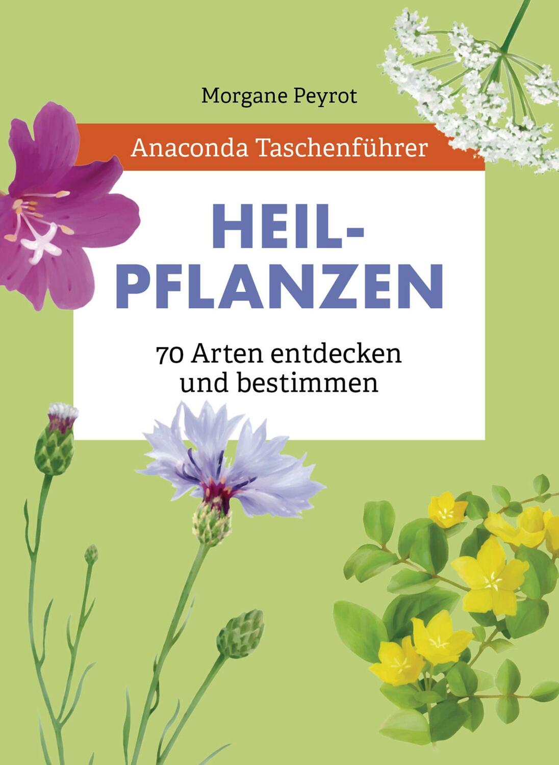 Cover: 9783730610121 | Anaconda Taschenführer Heilpflanzen. 70 Arten entdecken und bestimmen