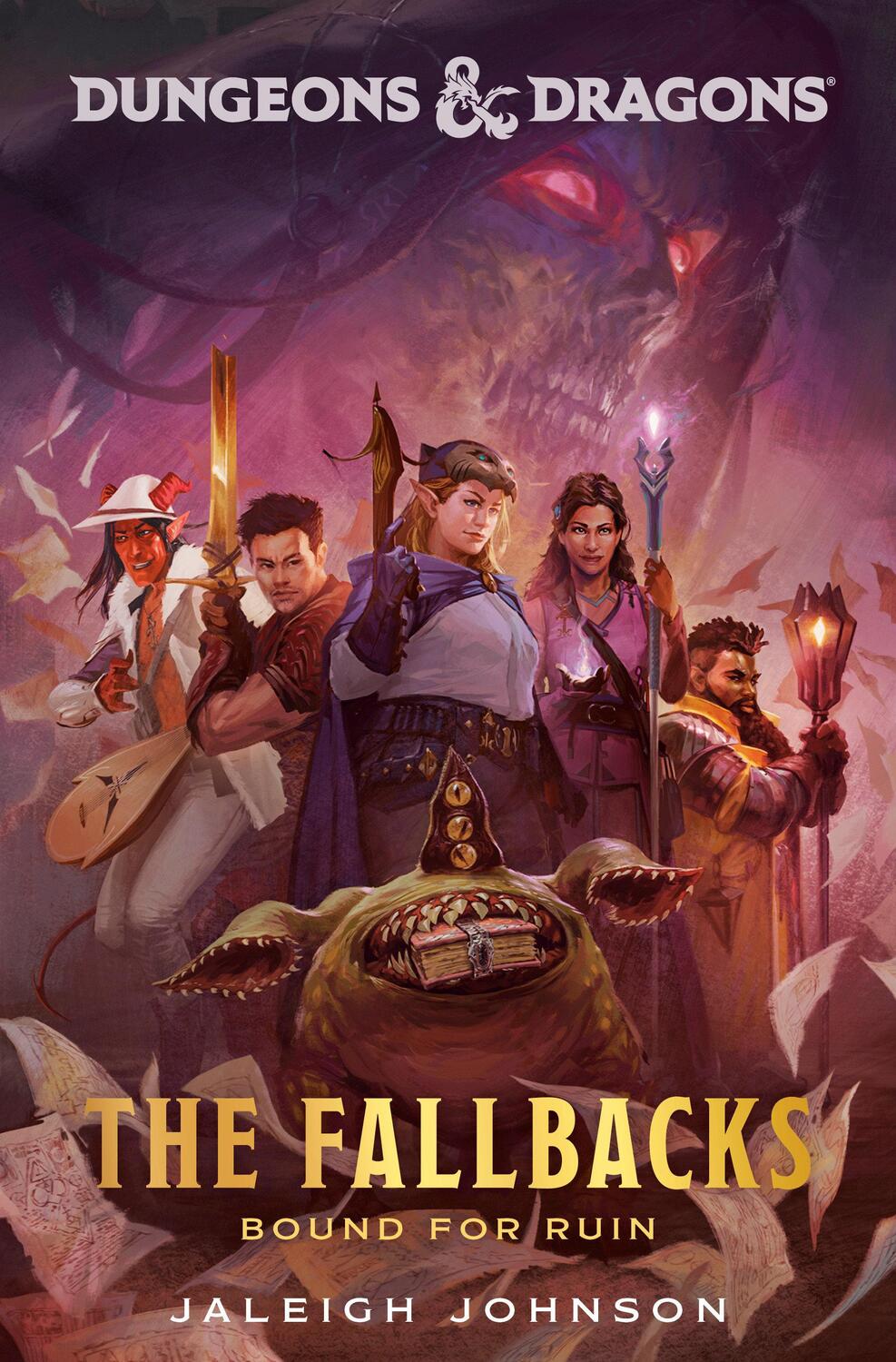 Cover: 9780593599549 | Dungeons &amp; Dragons: The Fallbacks: Bound for Ruin | Jaleigh Johnson